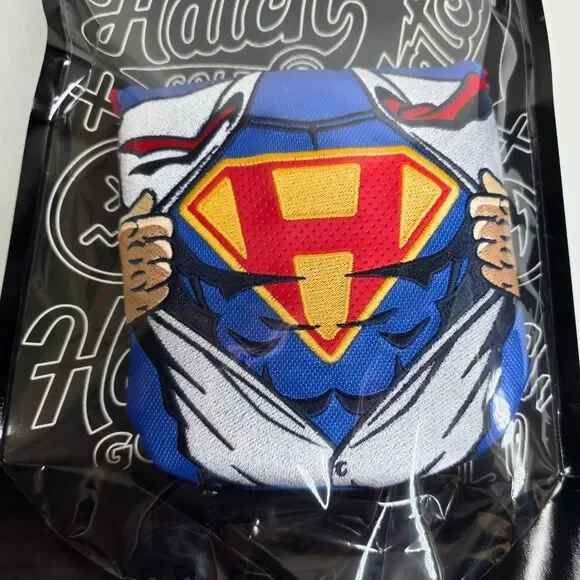 Hatch Golf - Hero Revealed Superman Mallet Cover Center Shaft Large - NEW - Picture 3 of 3